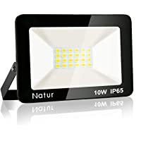 Los mejores  - 10W LED Foco Exterior- Proyector Foco Led Blanco Cálido 3000K Floodlight Brillo Alto IP65 Impermeable Exterior…